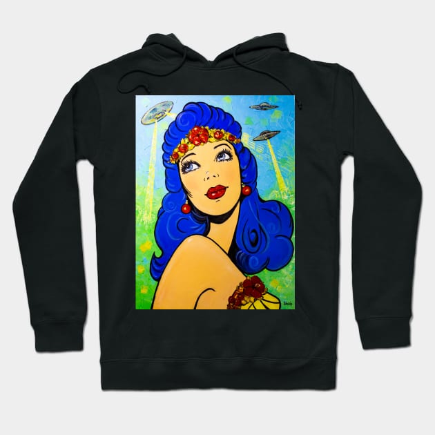 Wonderful woman. Unearthly beauty Hoodie by NataliaShchip